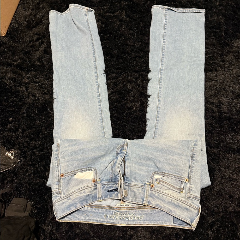 Abercrombie & Fitch Light Blue Women's Jeans